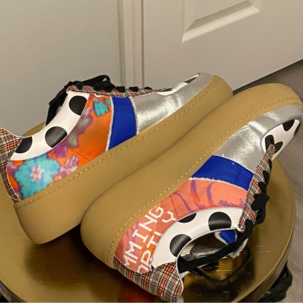 Maison Margiela' patchwork Multicolor Polka Dot p… - image 8